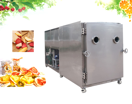 Cina PED ASME Industrial Freeze Dryer 10 Meter Persegi Pemrograman PLC 33Kw pemasok